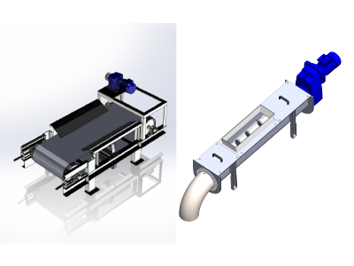 Screw Conveyor System for Sludge Handling